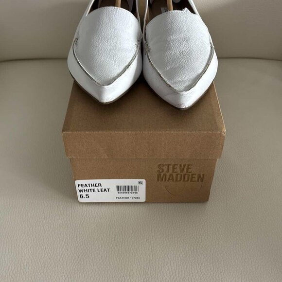 Steve Madden Women's Feather Loafer Flat 6.5 - Picture 4 of 7